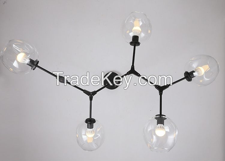 simple design pendant lamp modern ball led pendant chandelier hanging light