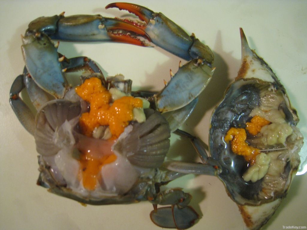 Frozen USA Blue Crab with Roe/Egg