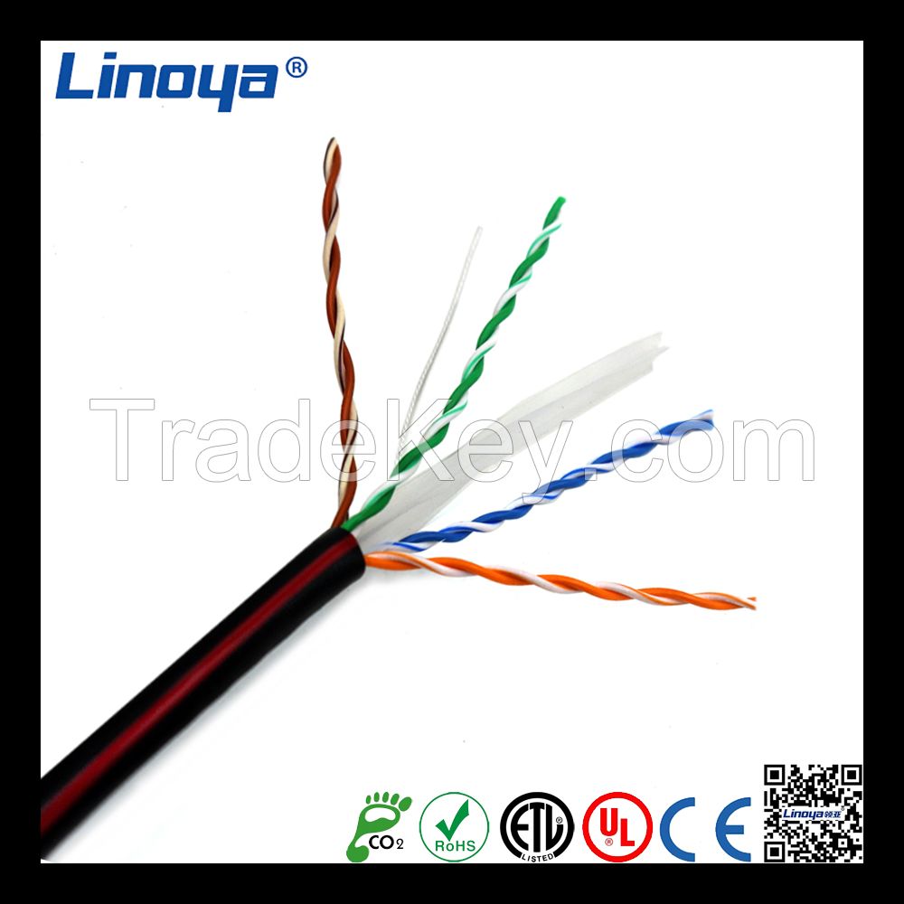 1000FT UTP cat6 Lan cable (CM.CMR, CMP) Jacket