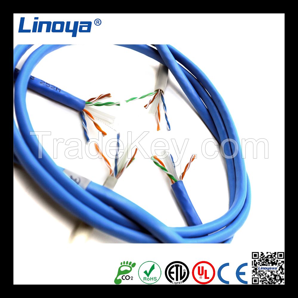 1000FT UTP cat6 Lan cable (CM.CMR, CMP) Jacket