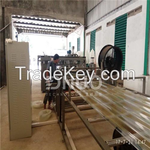 FRP lighting sheet making machine