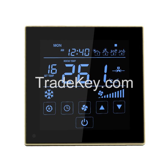 FC261 Touch Screen programming Communicating Thermostat with Modbus