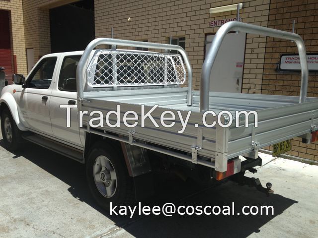 tough aluminum truck cargo box loading body tipper body dropside body