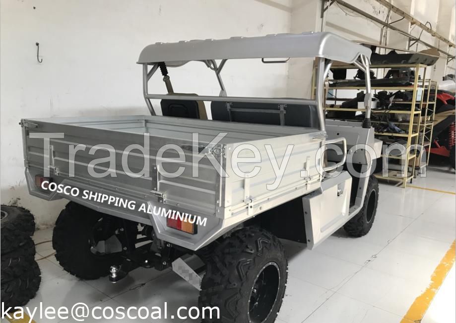 aluminum golf cart ATV UTV buggy cargo bed box tray