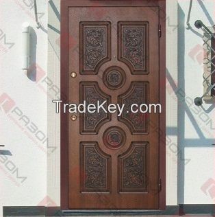 Metal Entrance Doors with MDF panel TM Blockpost: serie Region