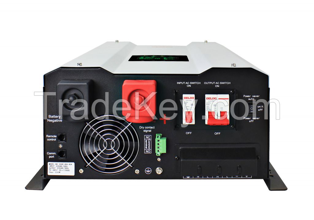 off grid hybrid solar inverter 6000W with MPPT solar charger controller