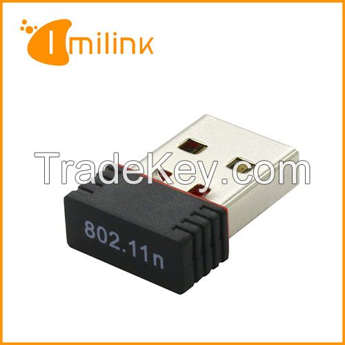 Mini Nano USB WiFi Adapter 150m USB Wireless Network LAN Card