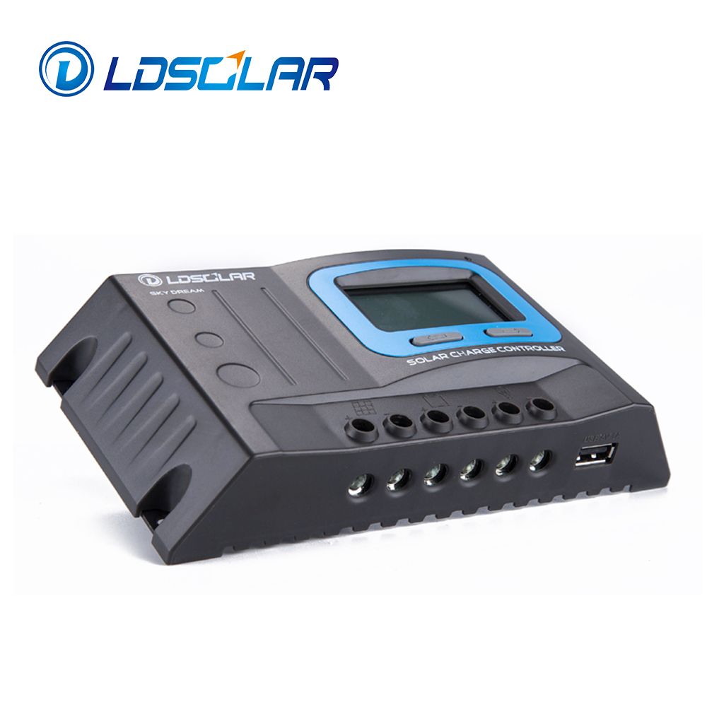 new design 10A 20A 30A 12V/24V PWM solar charge controller with USB