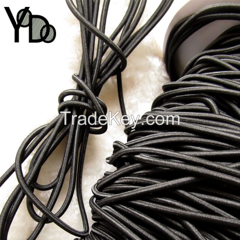 Factory outlets textile accessories High Tenacity 3mm elastic rope latex rubber string