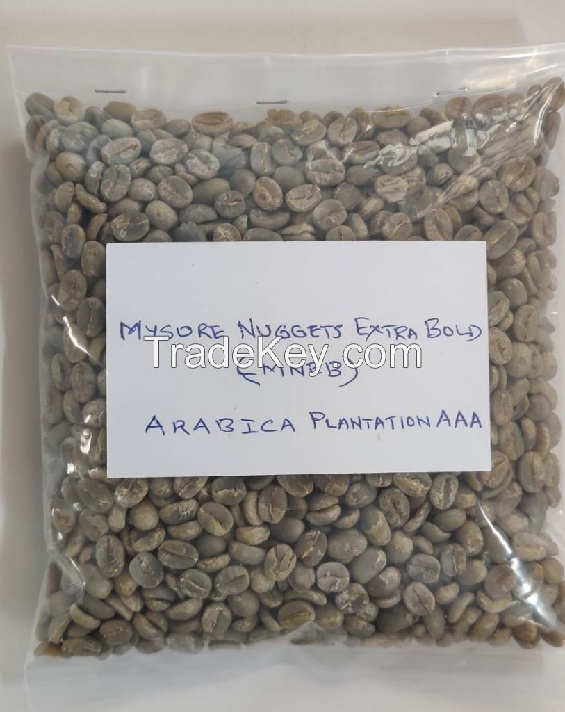 Mysore Nuggets Extra Bold (MNEB) Green Coffee Beans