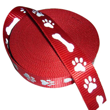 webbing for dog leasn and collar