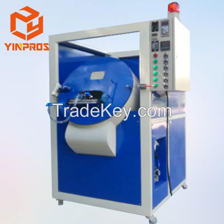 Automatic Barrel Painting Machine Eyelet Screw Slider Metal Products Paint Coating