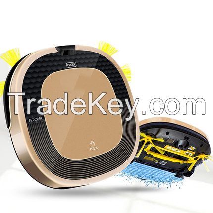 Path Planning Robot Vacuum Cleaner with Watertank