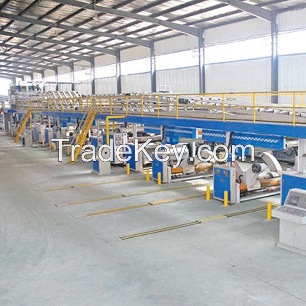 3-layer 5-layer 7-layer Corrugated Cardboard Production Line