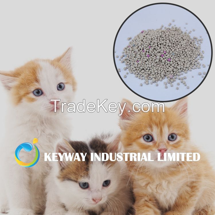 China manufacturer dust free bentonite cat litter wholesale price