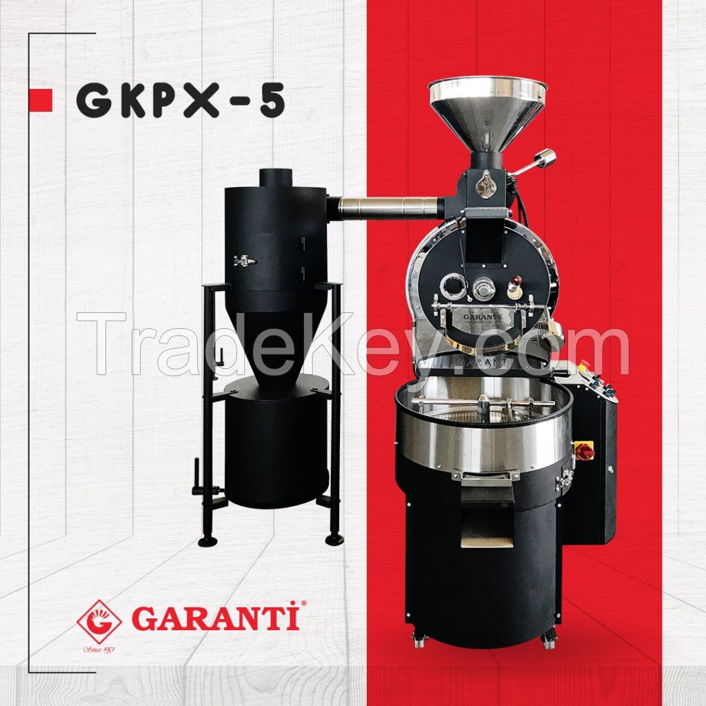 Garanti Roaster High Quality Gas Coffee Roaster 5 Kg Coffee Roasting Machine / Shop Roaster For Coffeeshops, Baristas