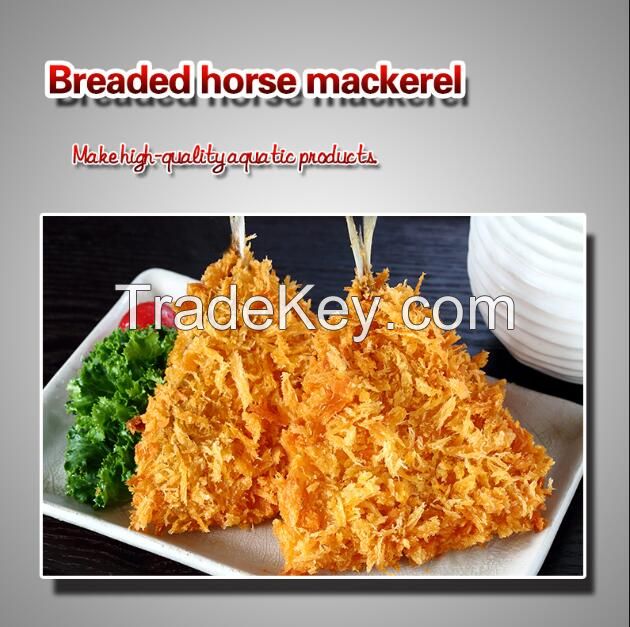 Breaded horse mackerel
