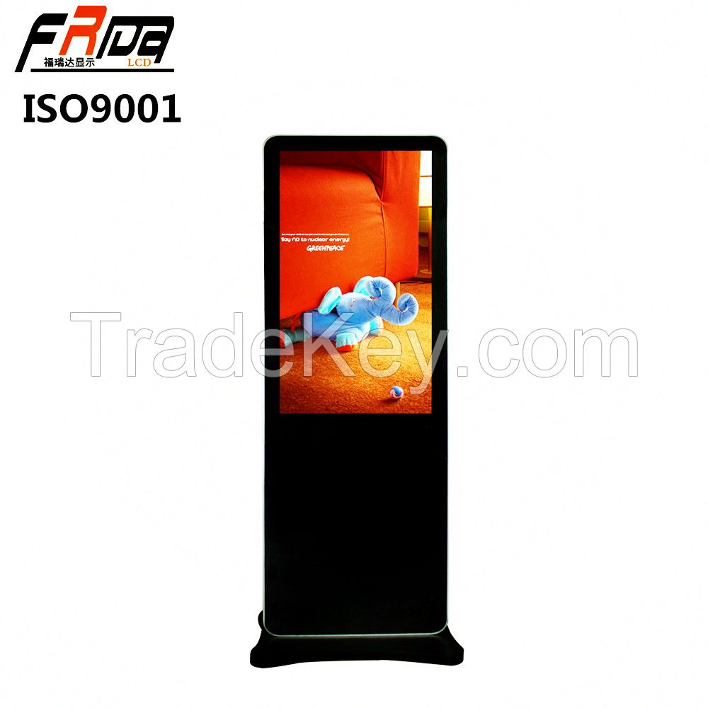 49 inch Full HD TFT LCD Digital Signage Indoor Floor Standing Advertising Display / player & Screen 