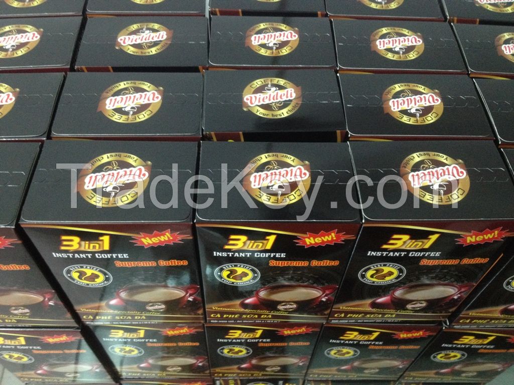 Sell INSTANT COFFEE 3 in 1 - 300g/Box - Viet Deli Coffee Co., Ltd