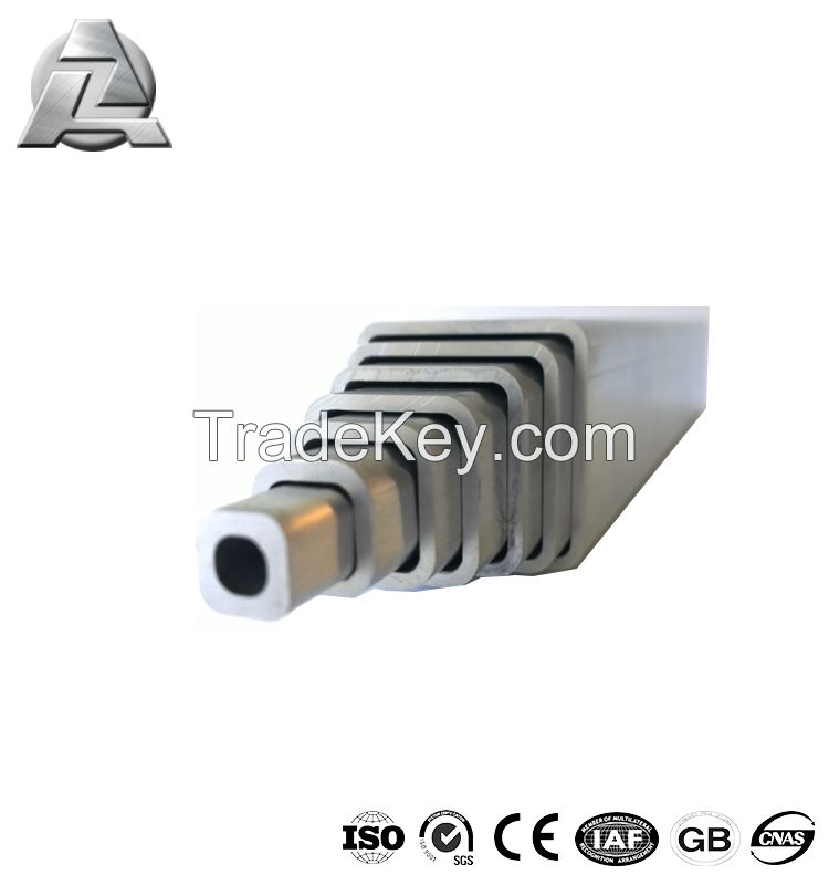 custom 6000 series aluminum extruded telescopic pipe profile