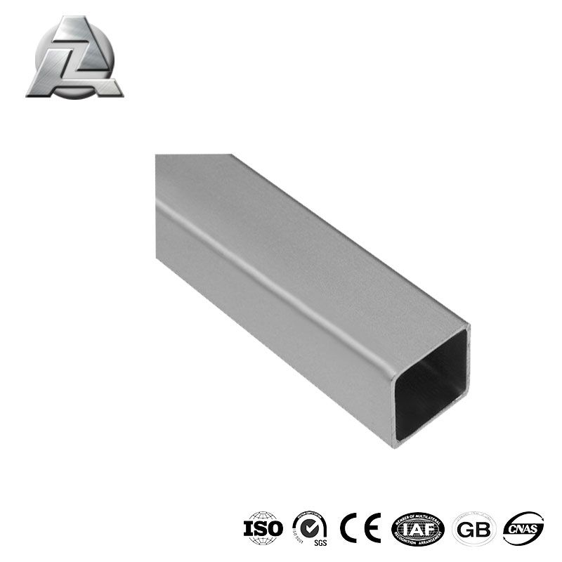 6000 series aluminum extruded square tube profile