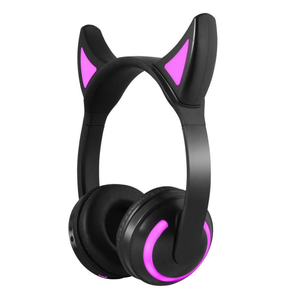 Luminous ear cat Bluetooth headphone