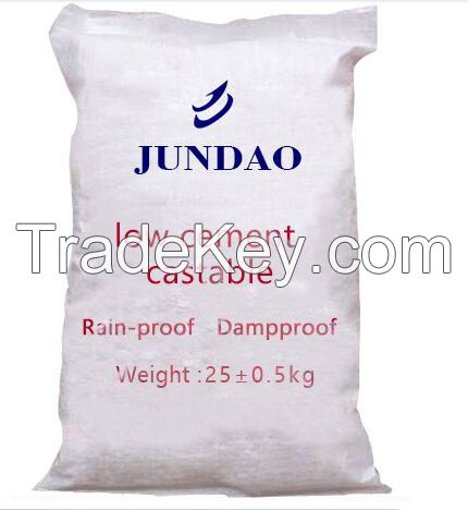 low cement  castable from Jundao refractory