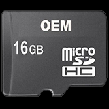 Hot sale made in China OEM fast speed TF memory card 16 GB  