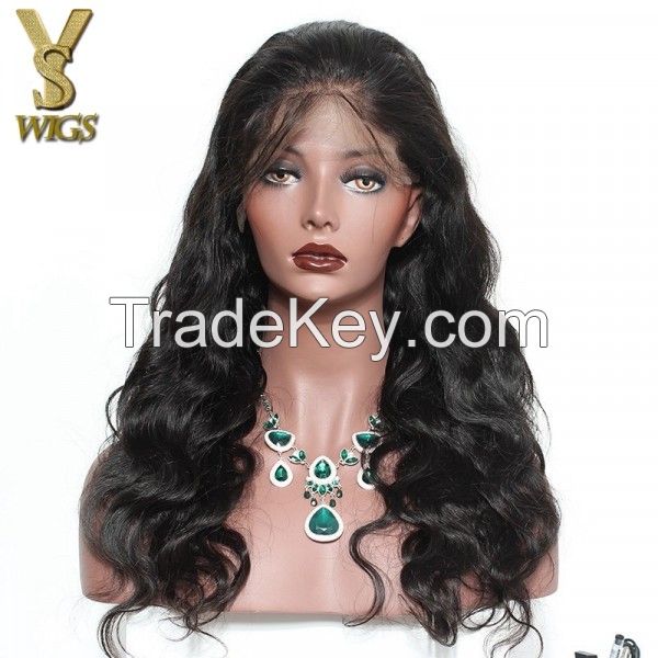 Yswigs Glueless Body Wave Lace Front Wigs With Baby Hair