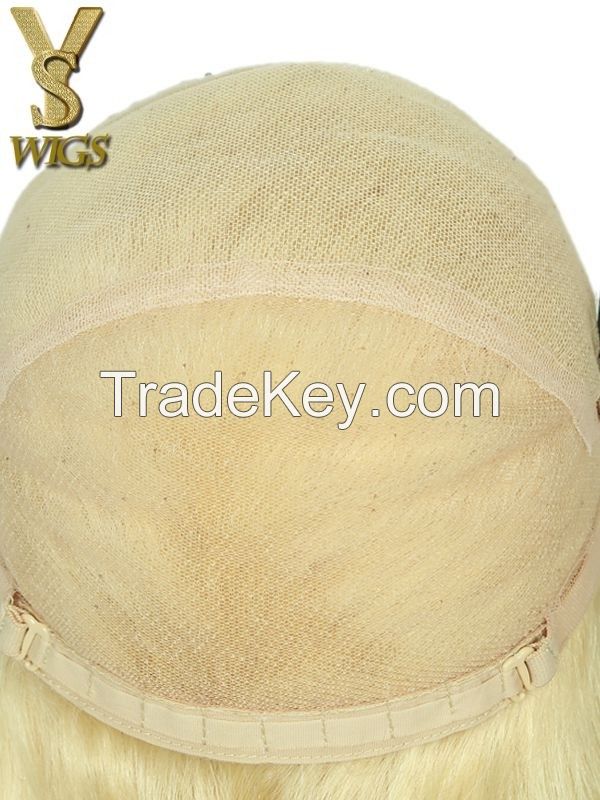 Yswigs #613 Full Lace Brazilian Virgin Hair Human Hair Wigs With Baby Hair