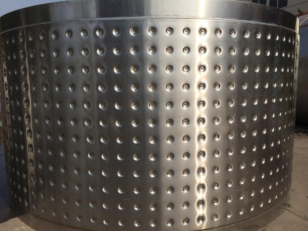 Stainless steel wine fermenter and storage tank 
