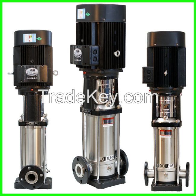 Preservative Stalinless Steel Light Vertical Multi-Stage Centrifugal Pumps
