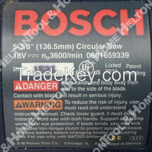 Bosch 1659B 18V 5-3/8" Circular Saw - Bare Tool