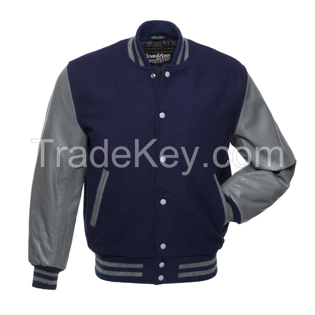 Source OEM Embroidery Patches Custom Men Letterman jacket College Jacket  Baseball Leather varsity Jacket at wholesale on m.