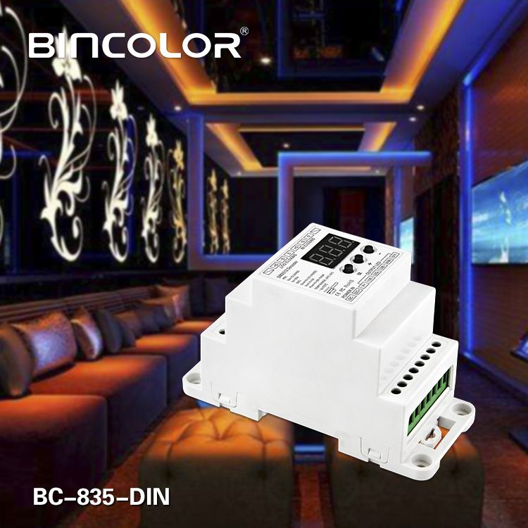 Din Rail Dmx512 Constant Voltage Decoder