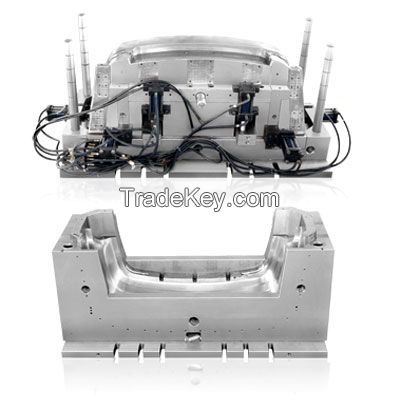 Plastic Injection Car Front Rear Bumper Mould