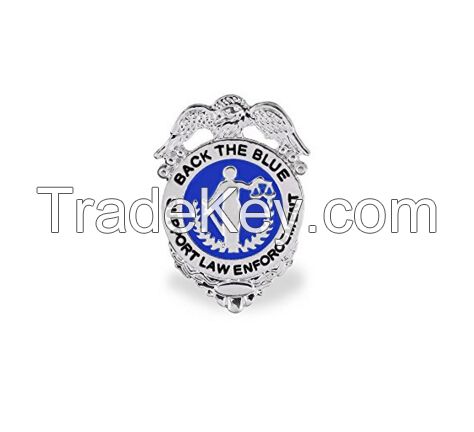 wholesale custom high quality souvenir metal badge from Chinese supplier