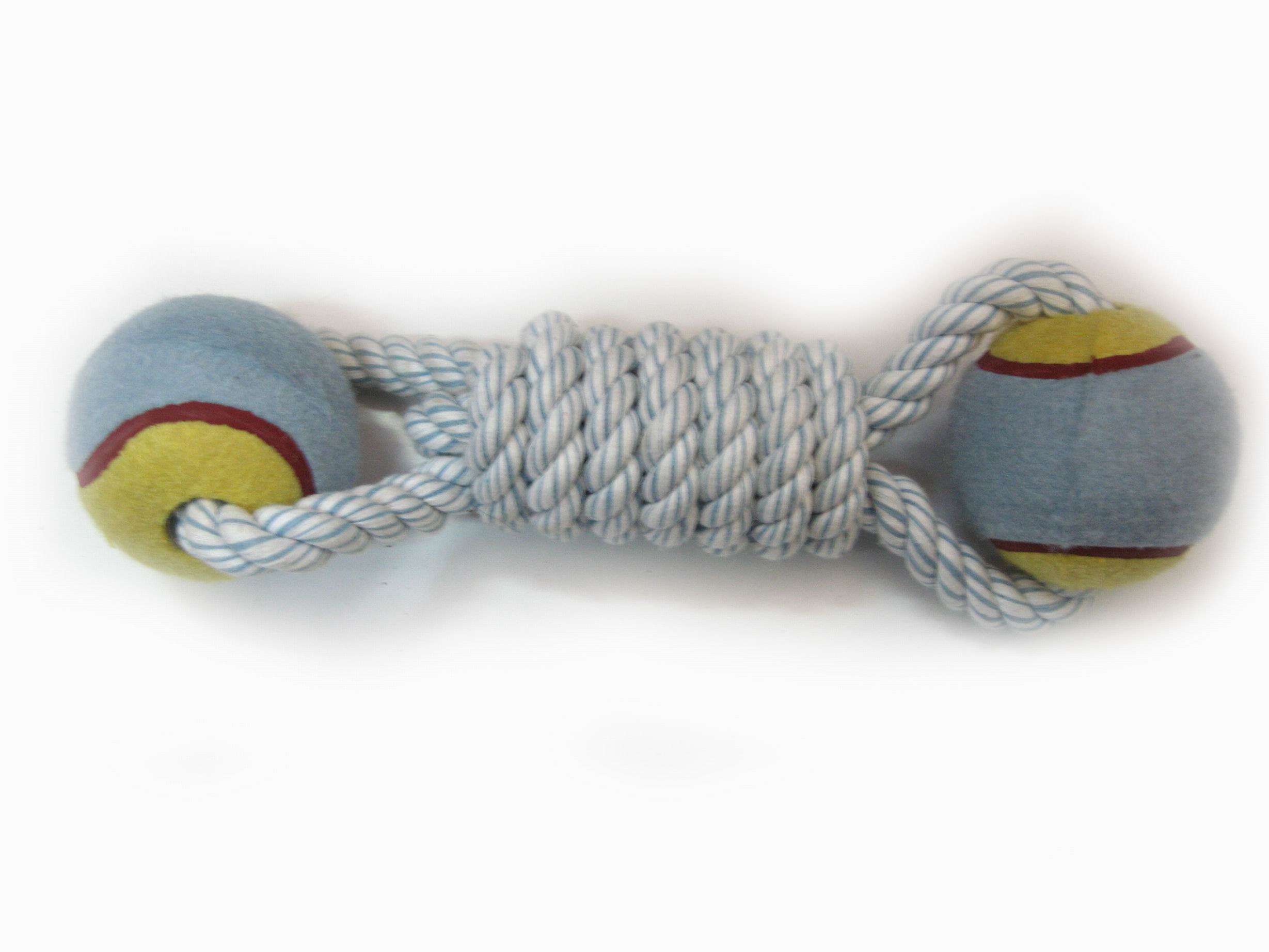 dog rope toys with ball