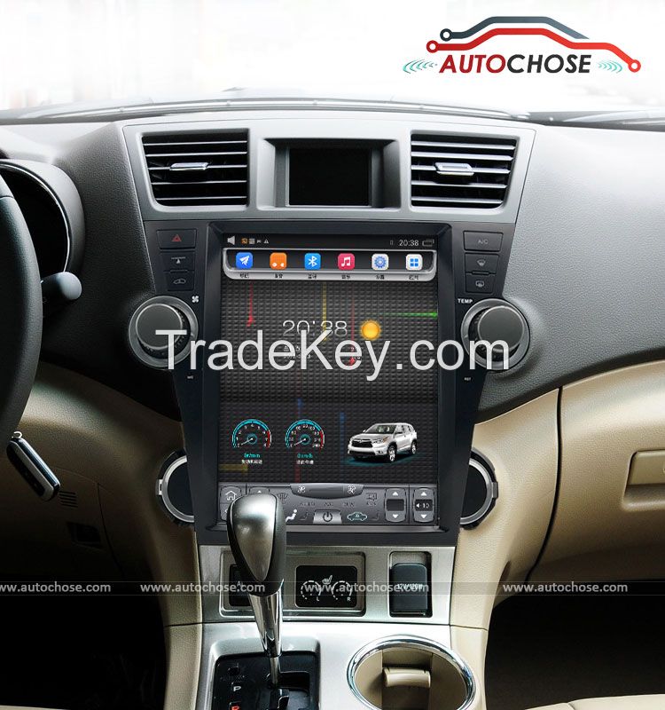 AutoChose Large Touch Screen for Toyota Highlander  Android Car Big Touchscreen 