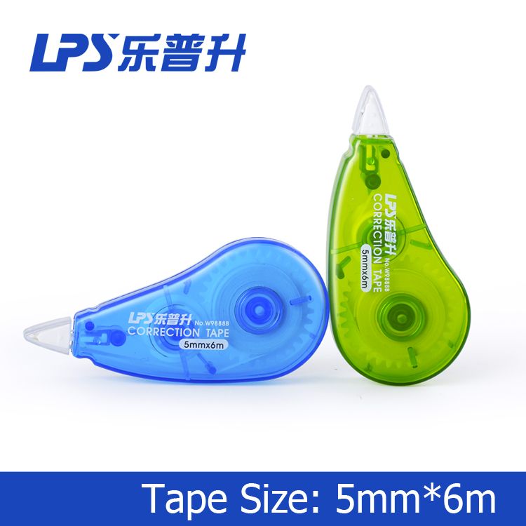 Correction Tape School Student Stationery Error Revision Blue Color Correction Tape 6M