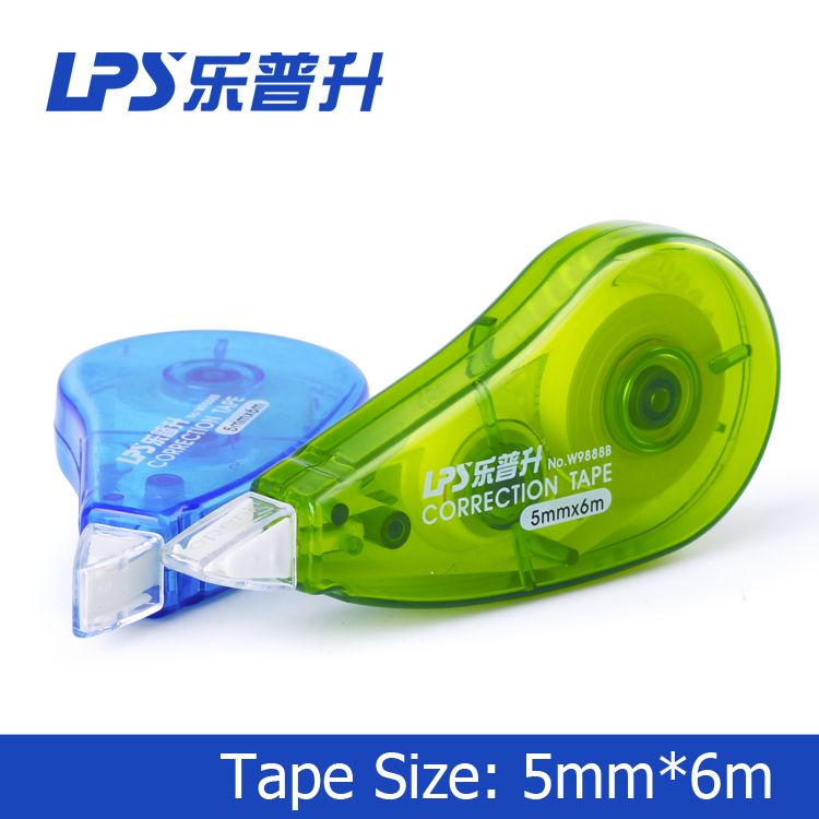 Correction Tape School Student Stationery Error Revision Blue Color Correction Tape 6M