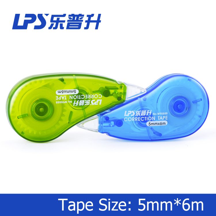 Correction Tape School Student Stationery Error Revision Blue Color Correction Tape 6M