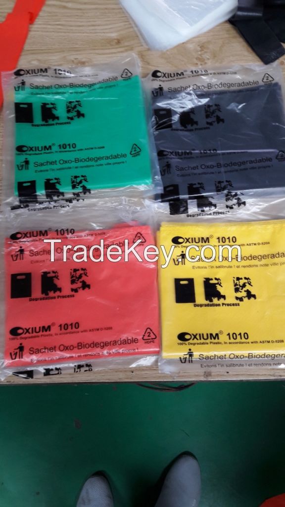 LDPE bags, HDPE bags, T-shirt bags, rubbish bags, bin liners, drawstring bags