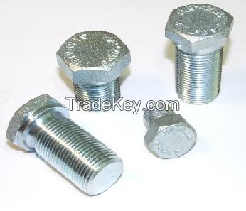 Header plug bolt