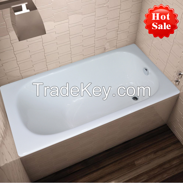 Classic high - grade cast iron enamelled tub danli.