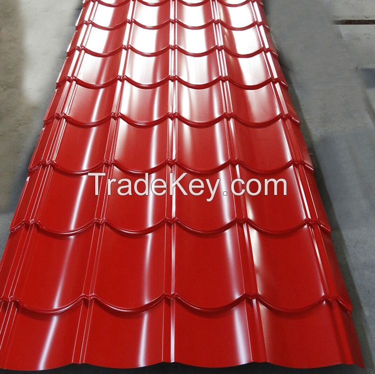 New Type PPGI Roofing Sheet Corrugated Galvanized Roof Tile