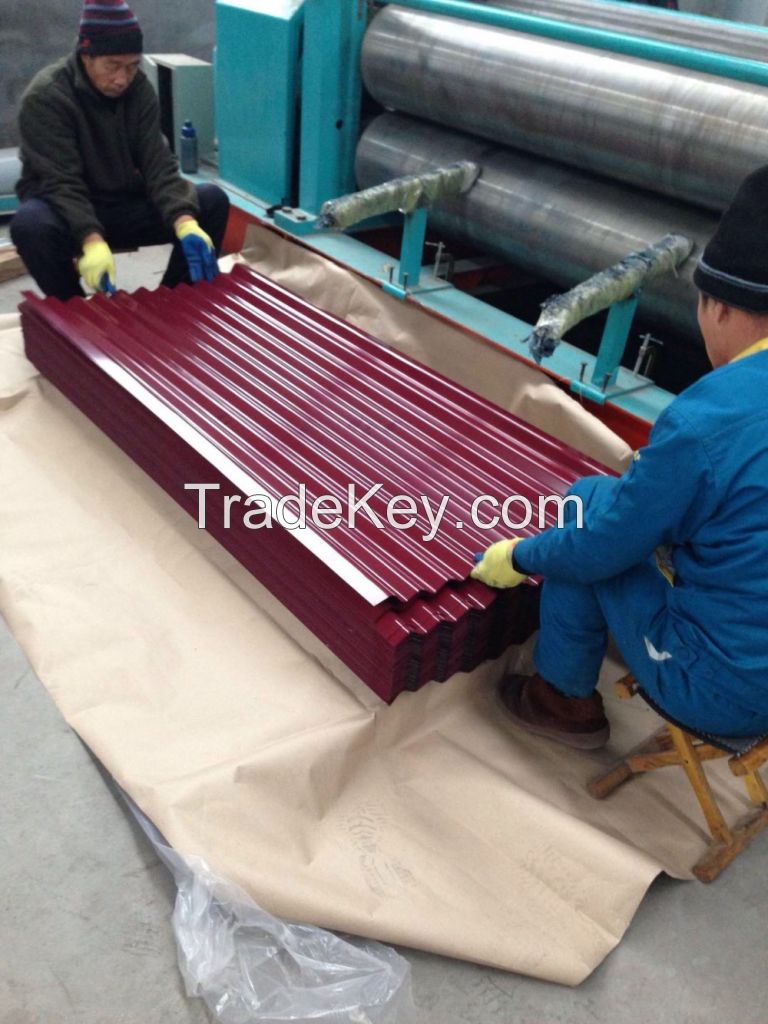 New Type PPGI Roofing Sheet Corrugated Galvanized Roof Tile