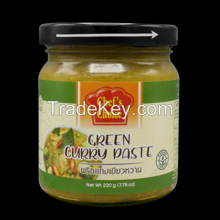 Chef&apos;s Choice Green Curry Paste 220g