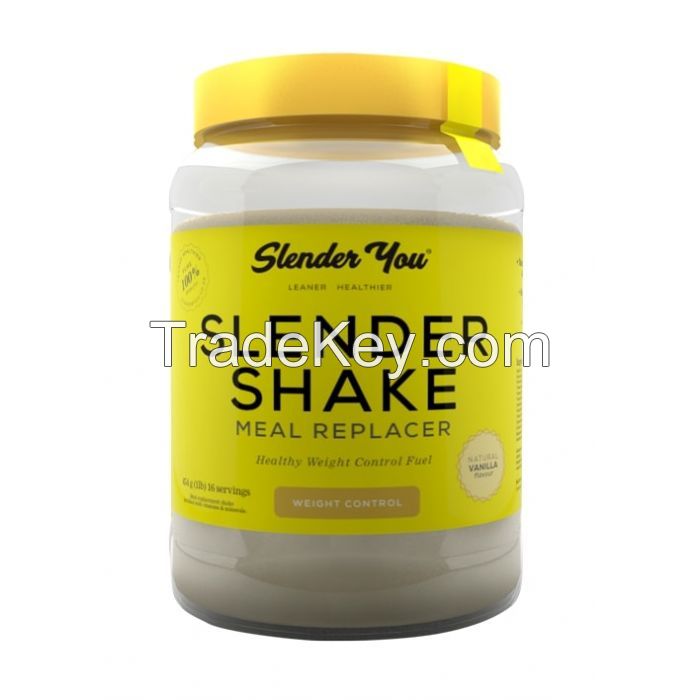 Slender Shake Meal Replacer - Natural Vanilla 908g