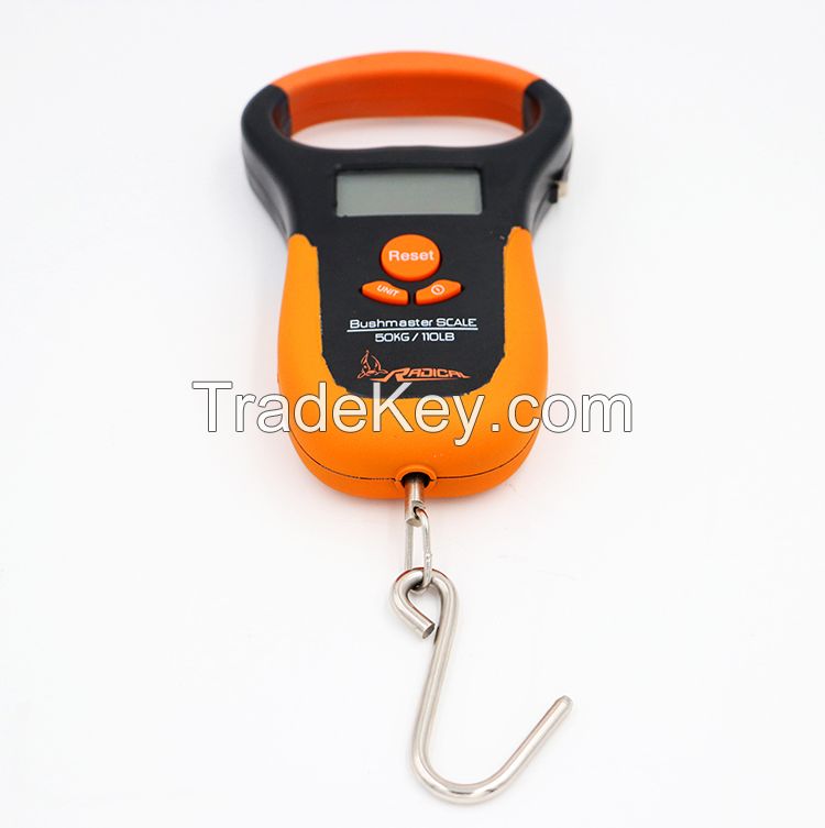 50kg digital fishing scale with tape measure